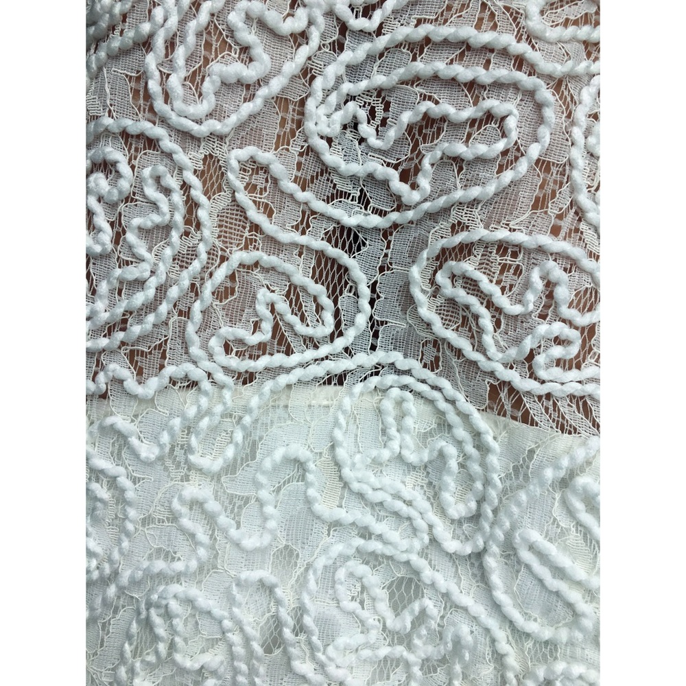 Maticevski Promising Embroidered Lace Midi Skirt Top Wedding Dress - Picture 11 of 14